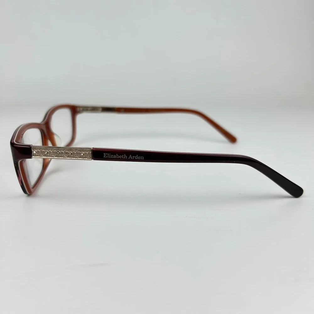 Elizabeth Arden EA 1148-3 Unisex Eyeglasses Frame Brown Full Rim 54-16-135 mm - Picture 3 of 10